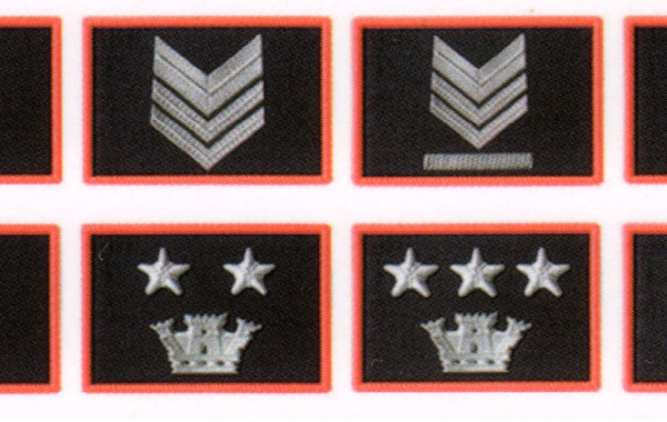 Gradi Carabinieri con velcro