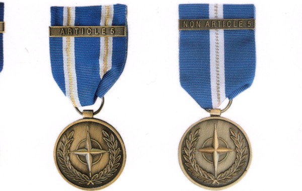 Medaglie missione NATO