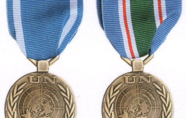 Medaglie missione ONU