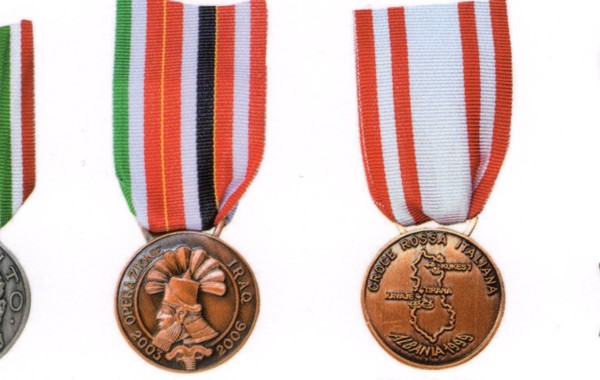 Medaglie missione CRI