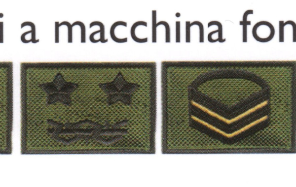 Gradi velcro Esercito